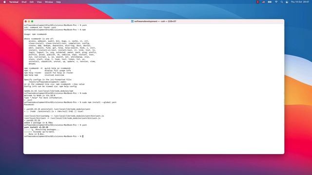 How to install yarn on Mac / Mac Terminal- command not found: yarn смотреть онлайн