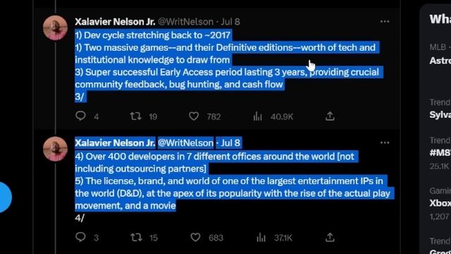 The Baldur's Gate 3 Drama... (Two Topics) ? смотреть онлайн