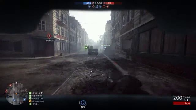 Нагибаем британцев в Battlefield 1 смотреть онлайн