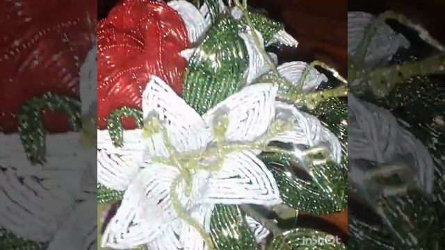 Цветы из бисера в бокале смотреть онлайн