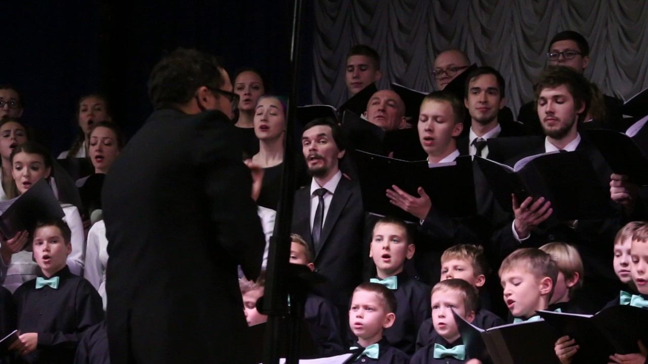 Сводный хор - попурри смотреть онлайн
