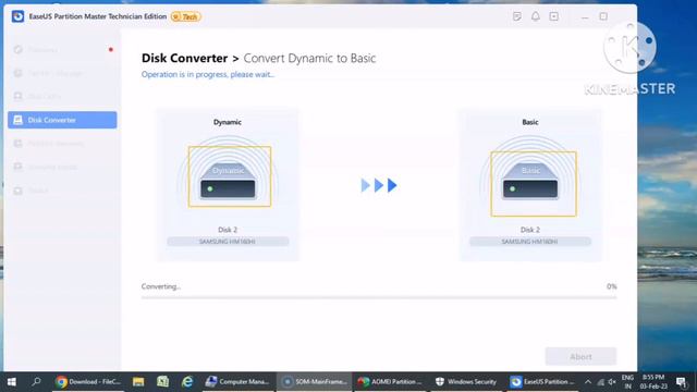 How to Convert Dynamic Disk to Basic Disk Without Losing Data. смотреть онлайн