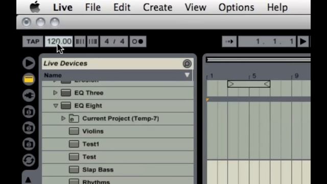 Ableton Live 8: Metronome/Click Track Tutorial смотреть онлайн