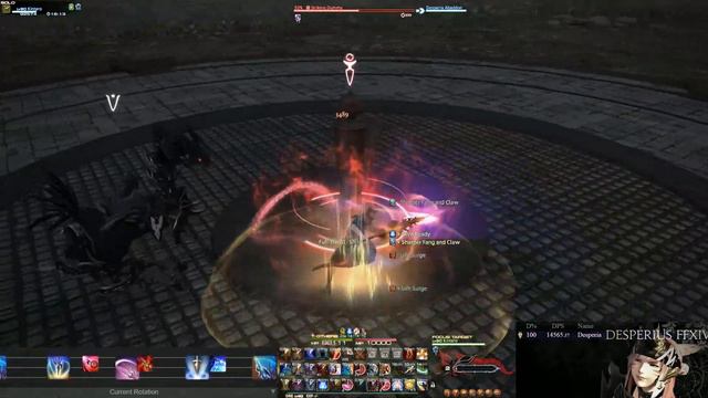 FFXIV - Dragoon/DRG 13.2k DPS rotation - SSS (Patch 5.18 - Ilvl 451) смотреть онлайн