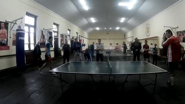 Турнир по настольному теннису Финал Кужим Денис -Кудряшов Василий одиночный разряд Бизнес Лига + МП смотреть онлайн