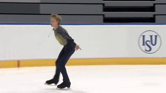 Даниил Бернадинер. ПП 1 этап юниорского Гран-при 2015 г. Братислава. Daniil BERNADINER смотреть онлайн