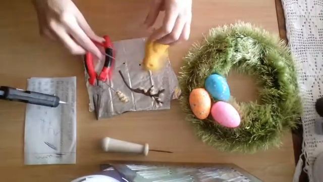 Пасхальный венок 3 часть/пасха/декор к пасхе смотреть онлайн