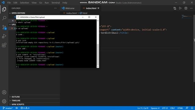 DEPLOY MENGGUNAKAN GIT FTP смотреть онлайн