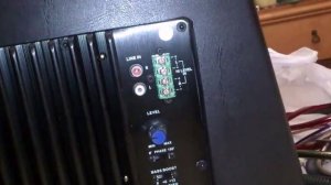 Автомобильный сабвуфер Element 5. Car Subwoofer Element 5.