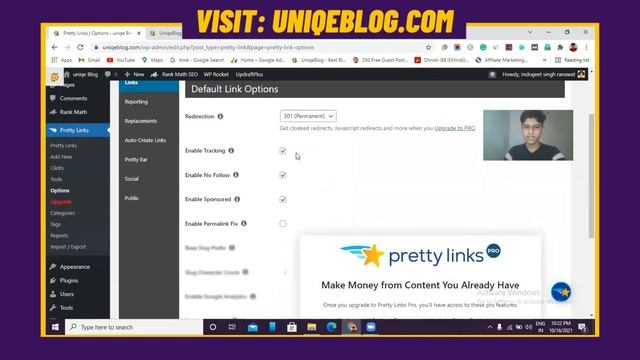 best affiliate link cloaking plugin wordpress for free | UniqeBlog by indrajeet смотреть онлайн