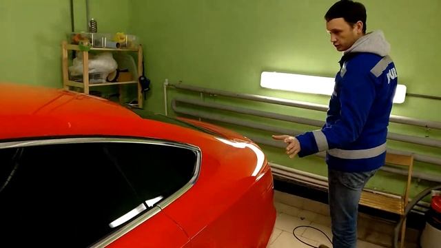 ПОЛИРОВКА КРАСНОЙ AUDI A5 С НАНЕСЕНИЕ ТРЕХ СЛОЕВ КЕРАМИКИ KRYTEX В Г. ЭЛЕКТРОСТАЛЬ смотреть онлайн