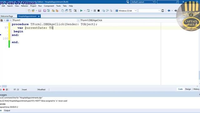 How to Create a Hospital Appointment Booking System in Delphi - Part 2 of 2 смотреть онлайн