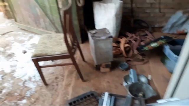 Гаражный металлолом. Зил загружен по полной. смотреть онлайн