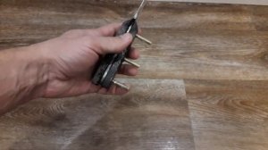 Делаем Нож клинок из стали N690 монтаж накладных ручек- мореный дуб своими руками без гриндера