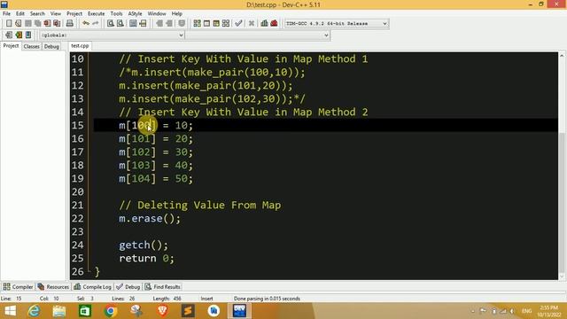 Map in C++ | Standard Template Library STL in C++ смотреть онлайн