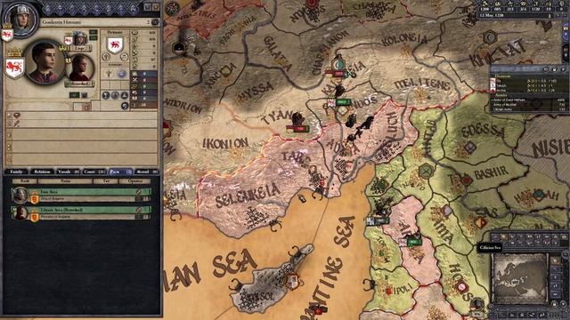 Crusader Kings 2: The Monarch's Journey - Hethum I FREE DLC ONLY, ALL GOLD CHALLENGES смотреть онлайн