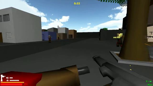 Гуляем в игру зомби блок смотреть онлайн