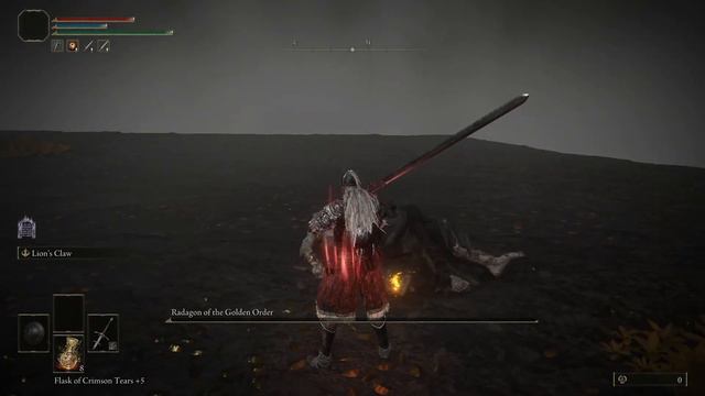 Radagon & Elden Beast - Solo Level 1 - Zweihander + Buckler смотреть онлайн