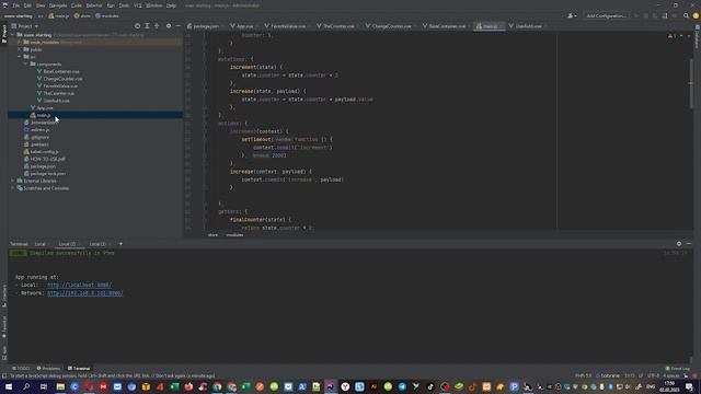 Vue 3 для начинающих - Урок 22 Vuex (Part-2) смотреть онлайн