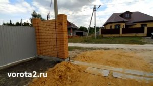 Закладные для откатных ворот [Основные ошибки подготовки] | Технолайн vorota2.ru