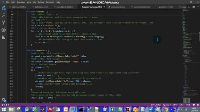 PROGRAM LOOPING FOR, WHILE DO, DO WHILE JAVASCRIPT смотреть онлайн