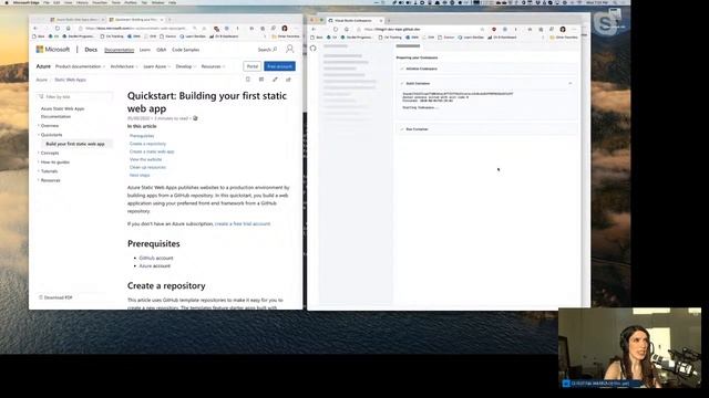 Azure Community Live # 19 - Christina Warren Talking Azure Azure Azure (and llamas) смотреть онлайн