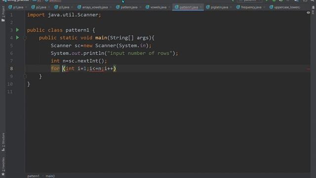 How to create patterns in java | ICSE programming | pattern number 1 смотреть онлайн