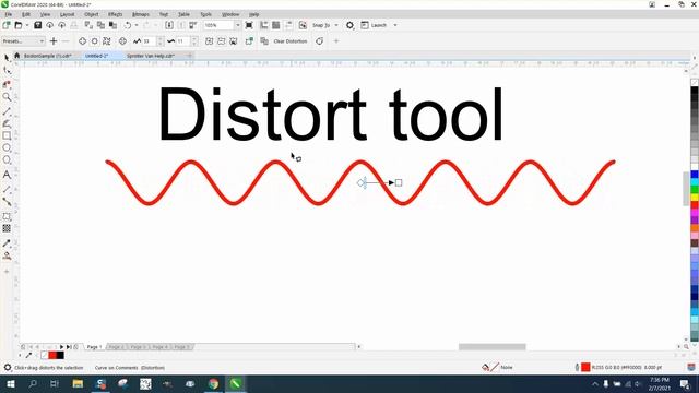 Corel Draw Tips & Tricks Distort Tool смотреть онлайн