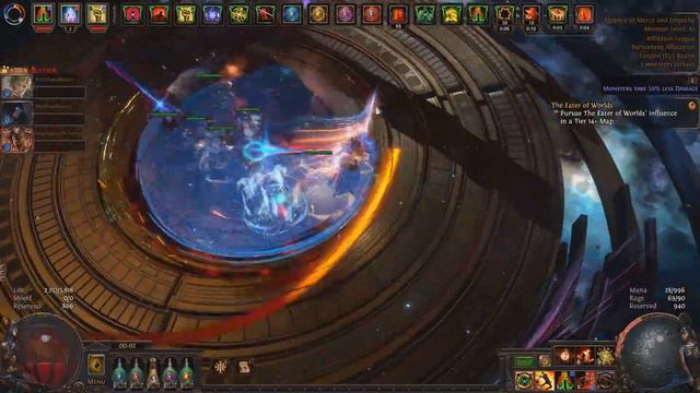 [PoE 3.23] 1 BILLION DPS Rage Vortex Berserker Build Showcase - Path of Exile Affliction League смотреть онлайн