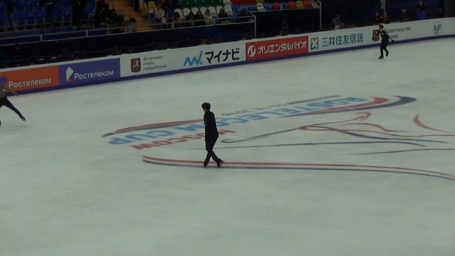 Yuzuru окончание трени дорожка шагов поклон смотреть онлайн