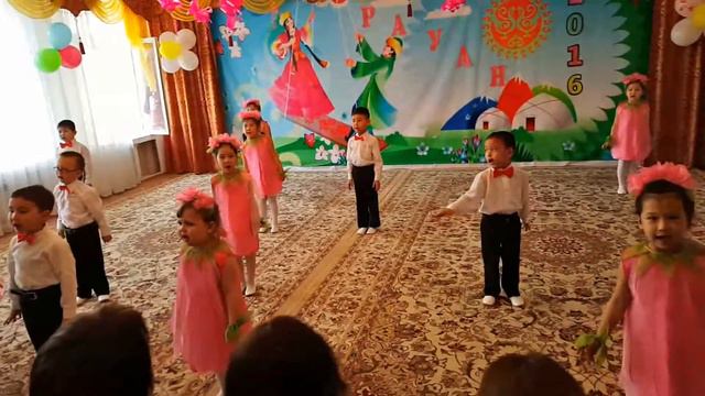 Рауан 2016 Песенка "Көктем келдi " д/с №8 смотреть онлайн