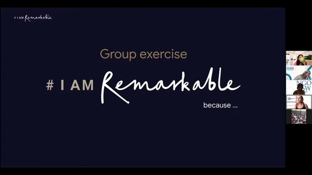 #IAmRemarkable Workshop смотреть онлайн