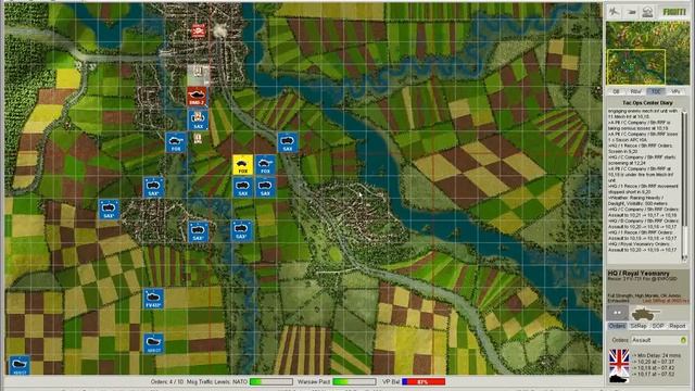 Flashpoint Germany PBEM 2 gameplay turn 3 смотреть онлайн