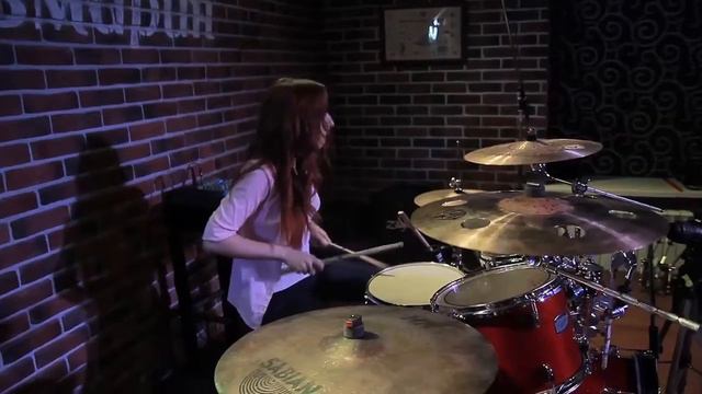 Dirty loops - The way she walks (Drum cover) | Anastasia Sulatskova смотреть онлайн