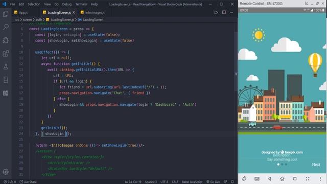 App Intro Slider React Native смотреть онлайн