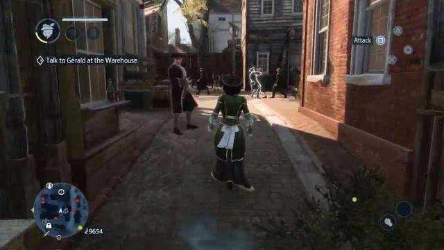 Assassins Creed Liberation - Aveline Saves Civilians смотреть онлайн