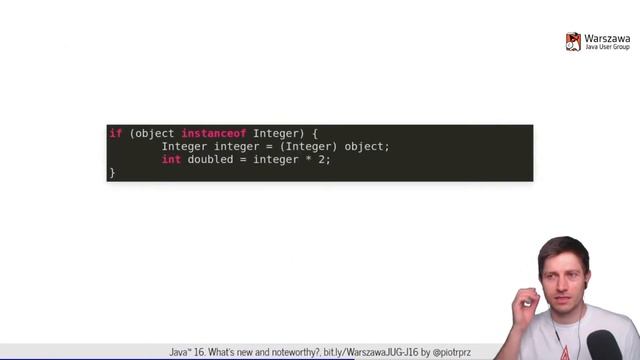 286. WJUG Piotr Przybył - "Java 16: Nowości warte uwagi" [PL] смотреть онлайн
