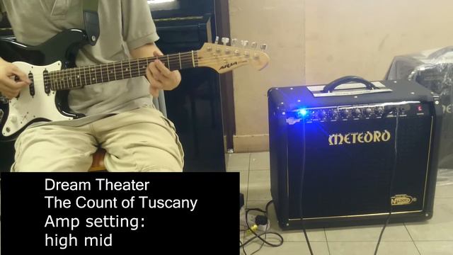 Gear Test - Meteoro Nitrous GS 100 solid state amp demo (both channels) смотреть онлайн