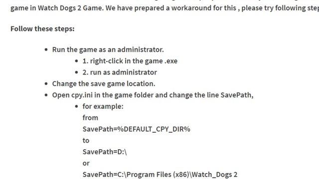 How to Fix Save Game Issue in Watch Dogs 2 Game [Win 7,8,10] смотреть онлайн