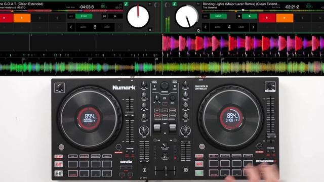 Numark Mixtrack Platinum FX - DJ Performance