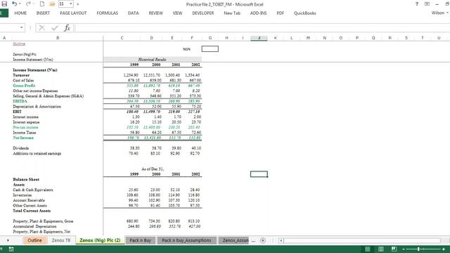 Sensitivity Analysis, Advanced Excel for Financial Modeling and Financial Statements Forecasting смотреть онлайн
