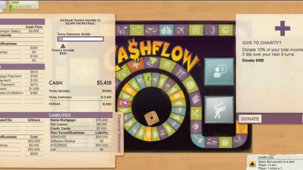 CASHFLOW GAME | CASHFLOW 101 | GAMEPLAY | ROBERT KIYOSAKI