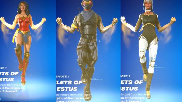 1st Fortnite vs Ch.5 SEASON 2 Starter Packs doing all Built-In Emotes and Funny Dances смотреть онлайн