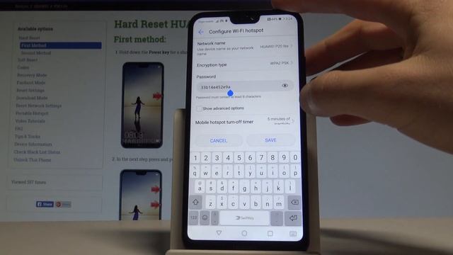 How to Set Up Portable Hotspot in HUAWEI P20 Lite - Wi-Fi Sharing |HardReset.Info смотреть онлайн