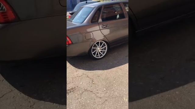 VOSSEN r17 на ПРИОРЕ ??? пушка посадка смотреть онлайн