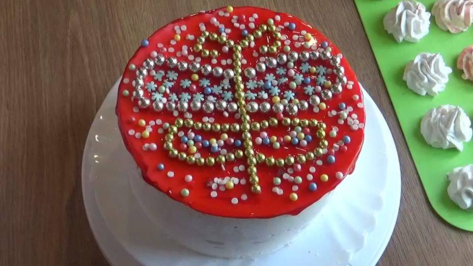 Зефирный торт. Домашний яблочный зефир и малиновый мармелад смотреть онлайн