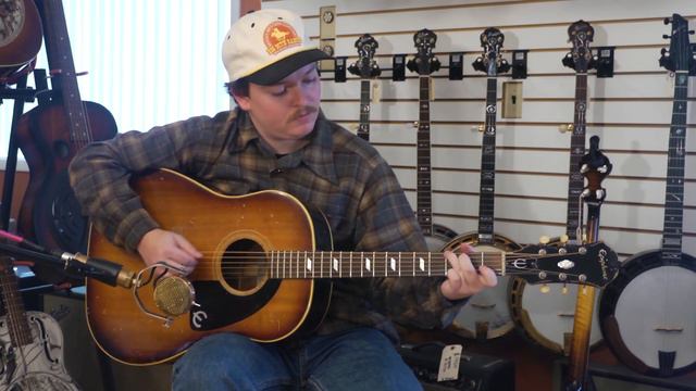 1965 Epiphone Texan FT-49 sn267946 смотреть онлайн