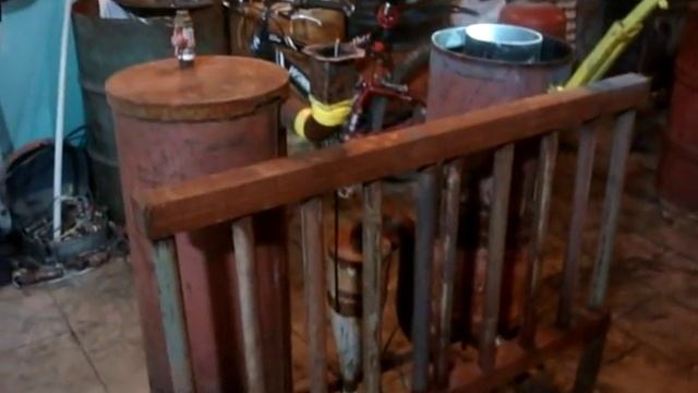 Газогенератор обращённого процесса.wood gasifier. смотреть онлайн