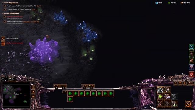 STARCRAFT 2 COOP ARCADE MODE | MUTATION - FIRST STRIKE | ZAGARA "SCOURGE QUEEN" SOLO смотреть онлайн