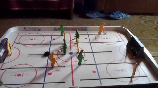 Играем с другом в настольный хоккей финал смотреть онлайн